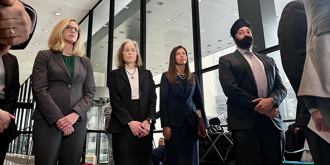 Diane MacArthur, Sarah Streicker, Julia Schwartz and Amarjeet Bhachu