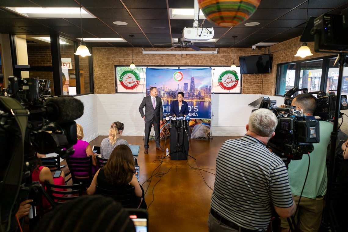 Susana Mendoza takes questions