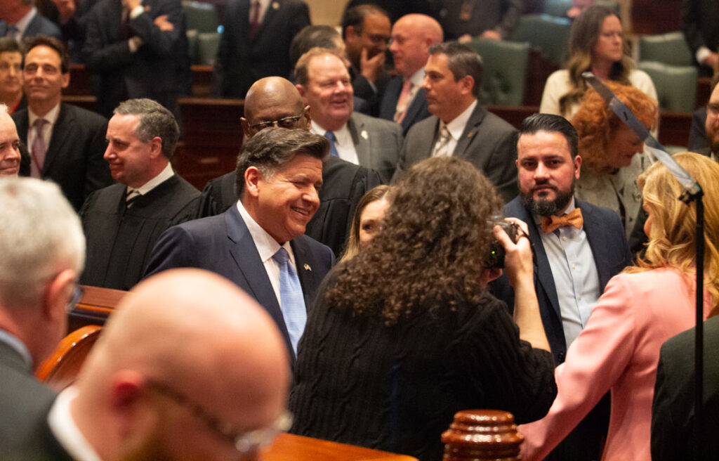Pritzker doubles down on influencers, podcasters in January media hits